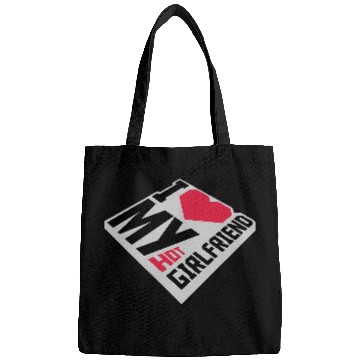 Discover I love my girlfriend Bags