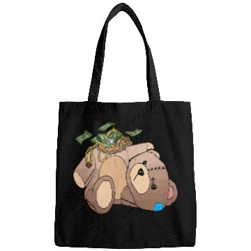 Discover Money Teddy Bear Riches Bags