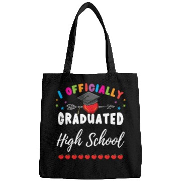 Discover I Officially Graduated High School Bags