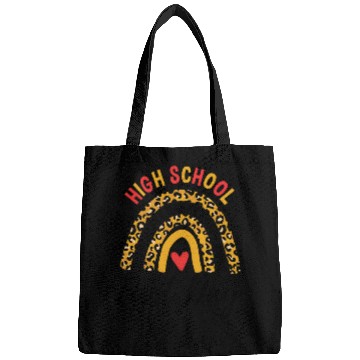 Discover Rainbow First Day Of School High School Teacher Bags