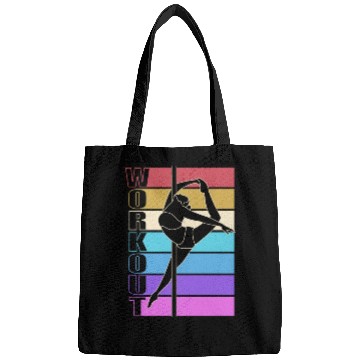Discover Retro Workout Pole Dancing Pole Dancer Bags