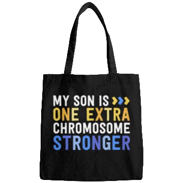 Discover Family Down Syndrome Awareness My Son One Extra Bags