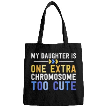 Discover Family Down Syndrome Awareness for Dad Mom Extra Bags