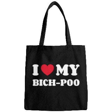 Discover I Love My Bich-Poo Bags