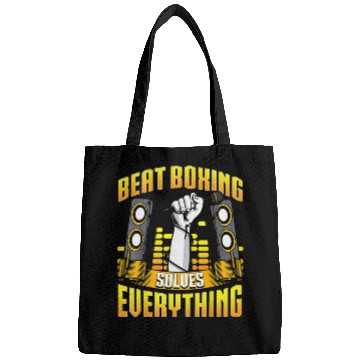 Discover Beat Boxing Solves Everything Bags