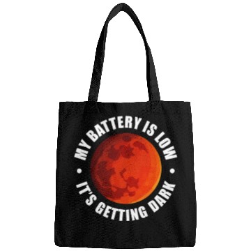 Discover My Battery Is Low It's Getting Dark, Mars Bags