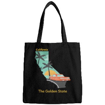Discover California The Golden State Bags