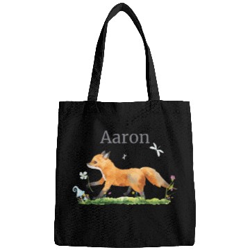 Discover Waldtier Reh Hase Hedgehog Flowers Name Aaron Bags