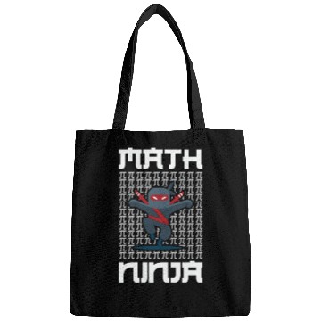 Discover Math Teacher Math Ninja Bags