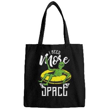 Discover I Need More Space Alien Vacation Bags