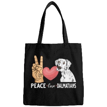 Discover Cute Dalmatian Dog Lover Bags