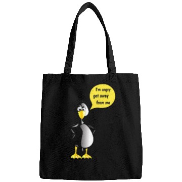 Discover Angry Penguin Bird Bags