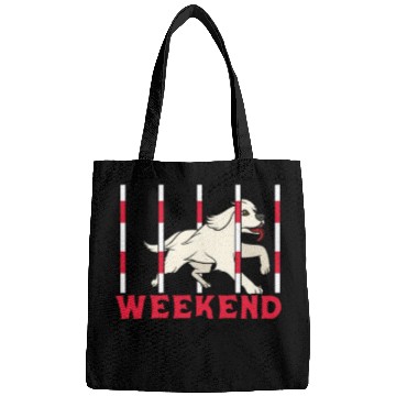Discover Weekend Pole Dancer - dog commands Bags