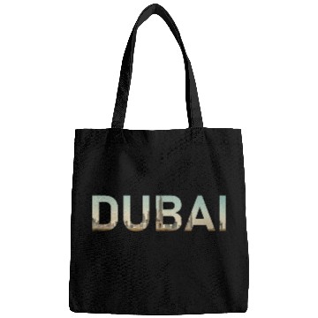 Discover Dubai Desert Skyline United Arab Emirates UAE Bags