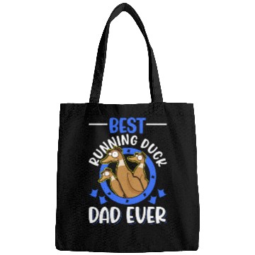 Discover Best Running Duck Dad Ever Bags