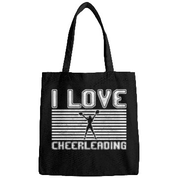 Discover I love cheerleading Bags