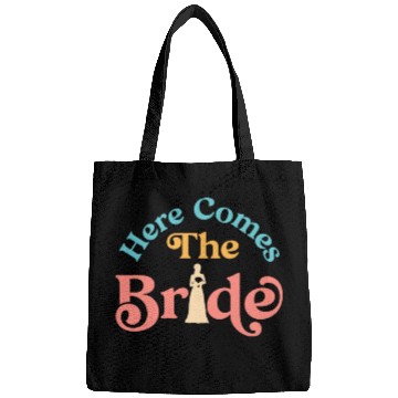 Discover Here Comes The Bride Bridal Wedding Shower Idea Bags