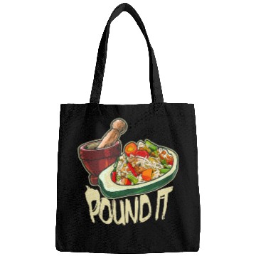 Discover Pound It Green Spicy Thai Papaya Salad Bags