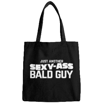 Discover Sexy Bald Guy Men Father's Day Gift Idea Bags