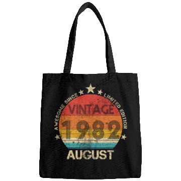 Discover 40th Birthday Gifts Awesome Since August 1982 40 Bags
