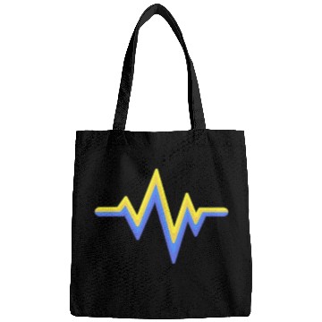 Discover Yellow Blue Heartbeat World Down Syndrome Bags