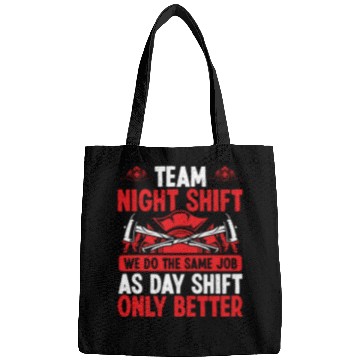 Discover Night Shift Firefighter Fire Hose Mask Volunteer Bags