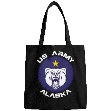 Discover Us Army Alaska Polar Bear Patch Bags