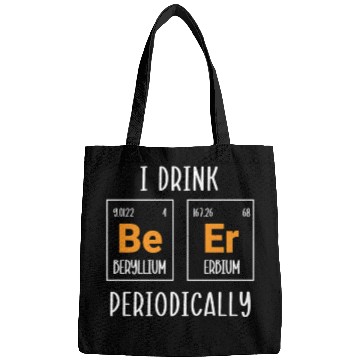 Discover Chemistry Science Physics Research Nerd Humor Bags