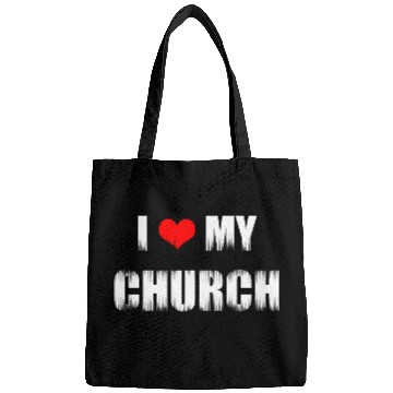 Discover Christian Gift I Love My Church Christian Bags