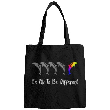 Discover It's Ok To Be Different - Dolphins Bags