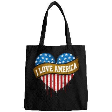 Discover I Love America Bags
