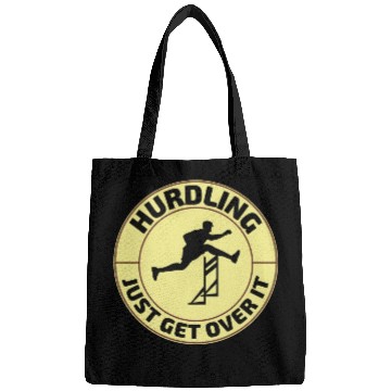 Discover Hurdles Hurdling Hurdler Running Runner Athletes Bags