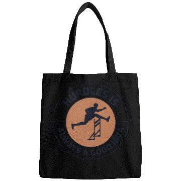 Discover Hurdles Hurdling Hurdler Running Runner Athletes Bags