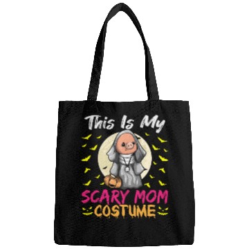 Discover This Is My Scary Mom Costume Funny Halloween Bags