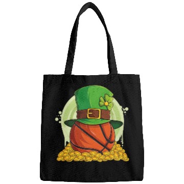Discover Kids Basketball St Patricks Day Bags