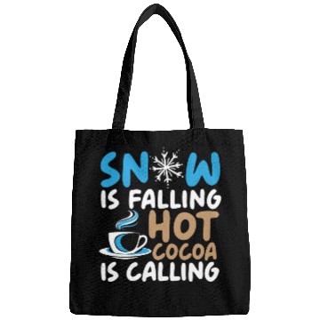 Discover Snow Is Falling Hot Cocoa Is Calling Ice Cold Bags