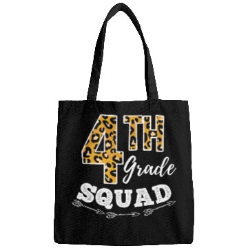 Discover 4th Grade Squad Leopard 4th Grade Teacher Bags