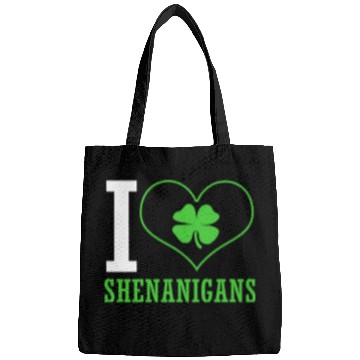 Discover St Patrick Day I Love Shenanigans Bags