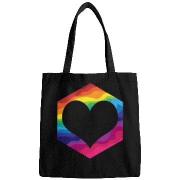 Discover LGBT Gay Lesbian Pride Flag Equality Pride Month Bags