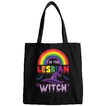 Discover I m The Lesbian Witch For Halloween Bags