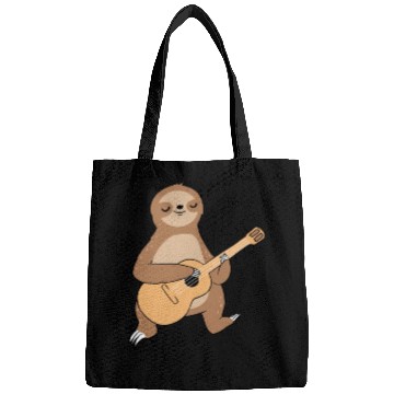 Discover Sloth Playing Guitar for Guitar Player Bags