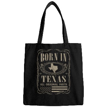 Discover Vintage America US States Born Texas Bags