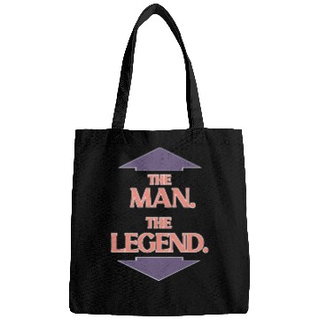 Discover The man the legend Bags