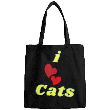 Discover I love cats i love Bags