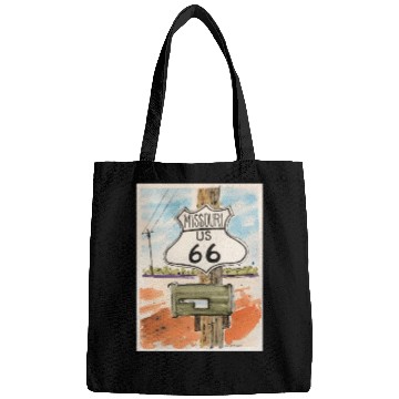 Discover Missouri Route 66 Sign Bags