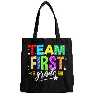 Discover Team First Grade For Elementary Teacher Bags