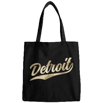 Discover Detroit Michigan Cool Retro 1970S Vintage Bags