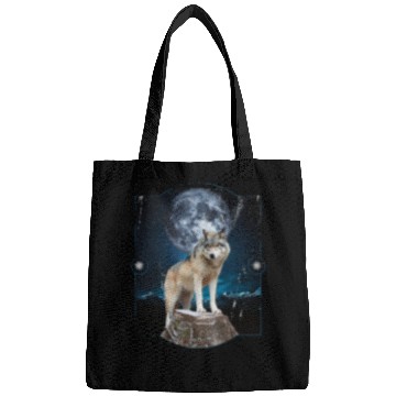 Discover Wolf Moon Forest Wolves Nature Nature Liever Full Bags