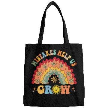 Discover Mistakes Help Us Grow Groovy Growth Mind Bags