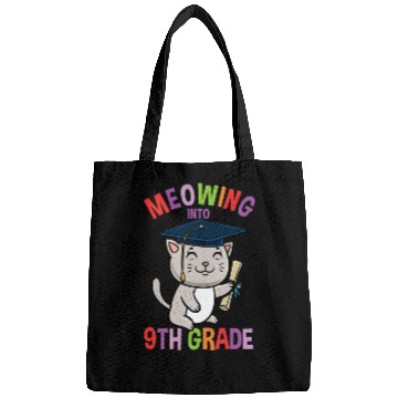 Discover Moewing Into 9th Grade Cat Back To School Bags